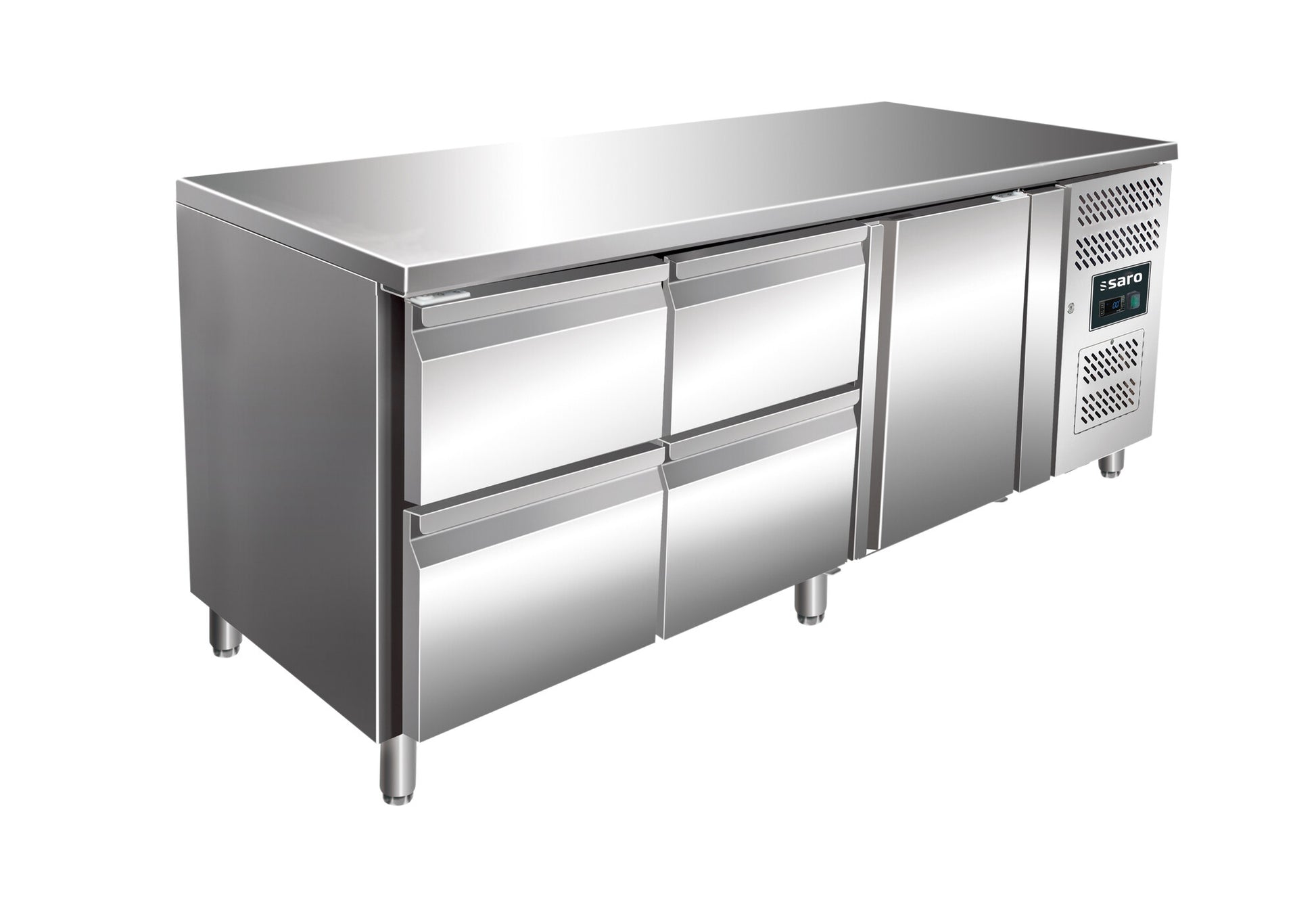 Saro KYLJA 3140 TN cooling table, 1 door and drawers