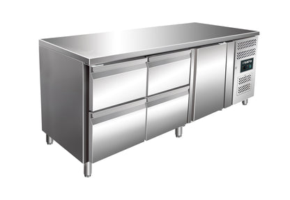 Saro KYLJA 3140 TN cooling table, 1 door and drawers
