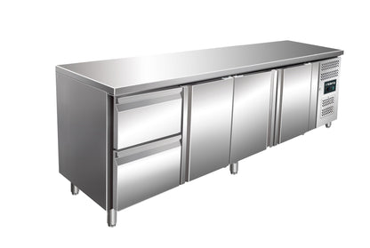 Saro KYLJA 4110 TN refrigerated counter, stainless steel