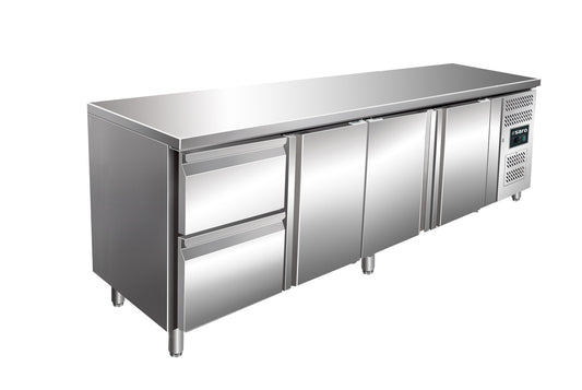 Saro KYLJA 4110 TN refrigerated counter, stainless steel
