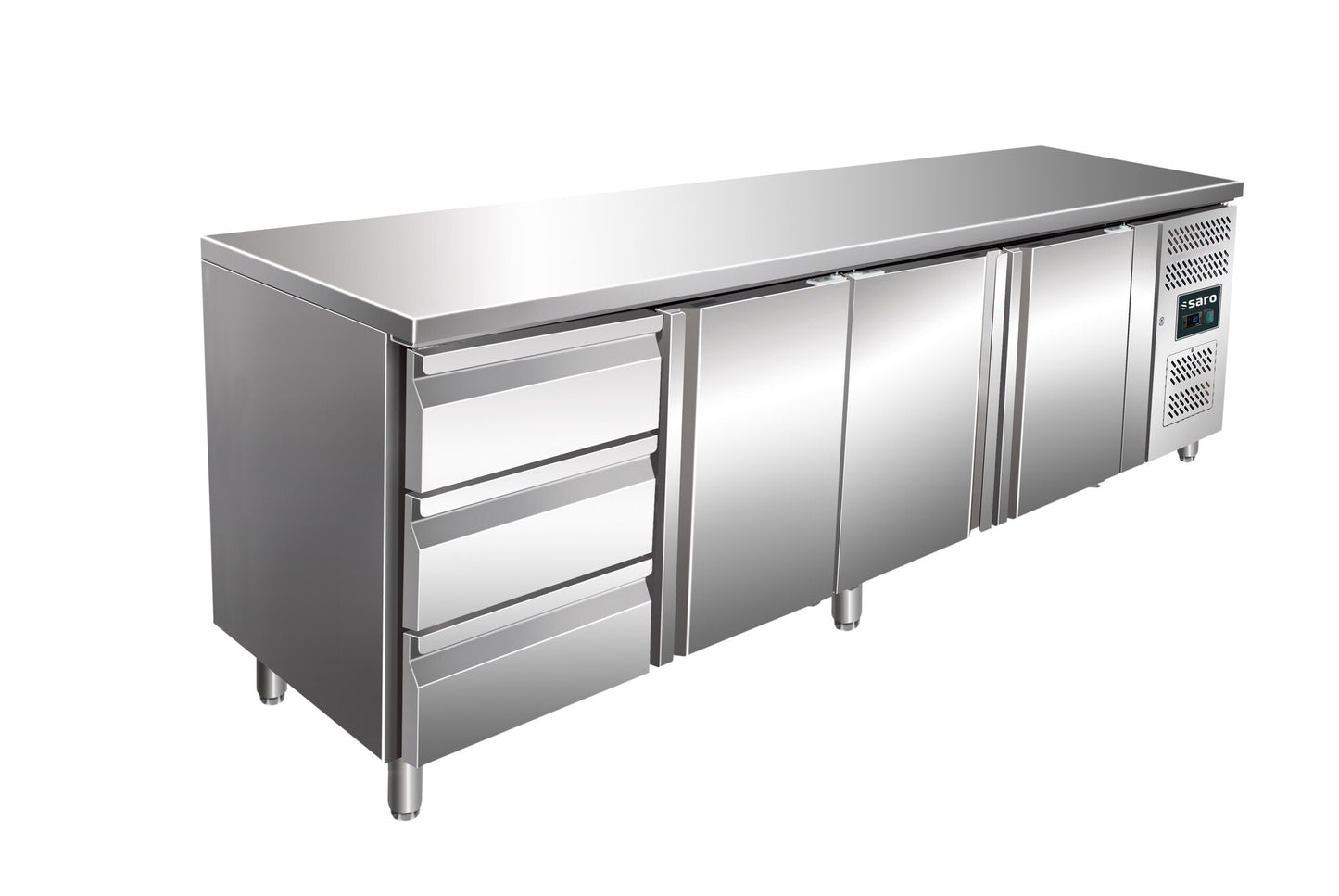 Saro KYLJA 4130 TN refrigerated counter, stainless steel