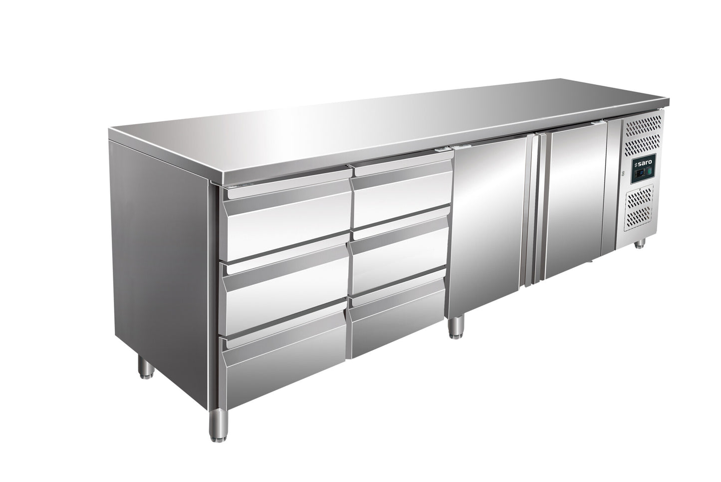 Saro KYLJA 4150 TN refrigerated counter, stainless steel