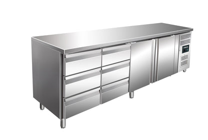 Saro KYLJA 4150 TN refrigerated counter, stainless steel