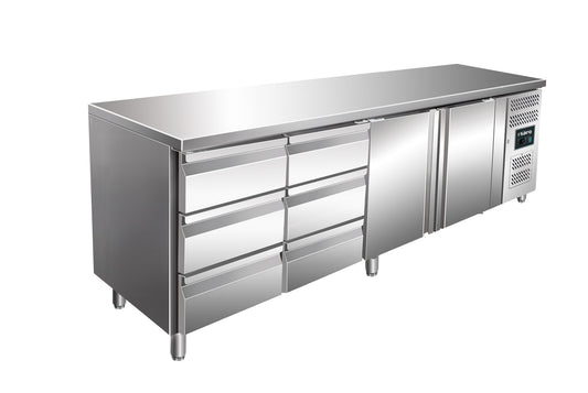 Saro KYLJA 4150 TN refrigerated counter, stainless steel