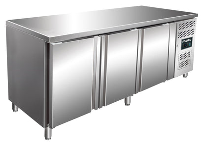 Saro HAJO 3100 BT three-door freezer counter