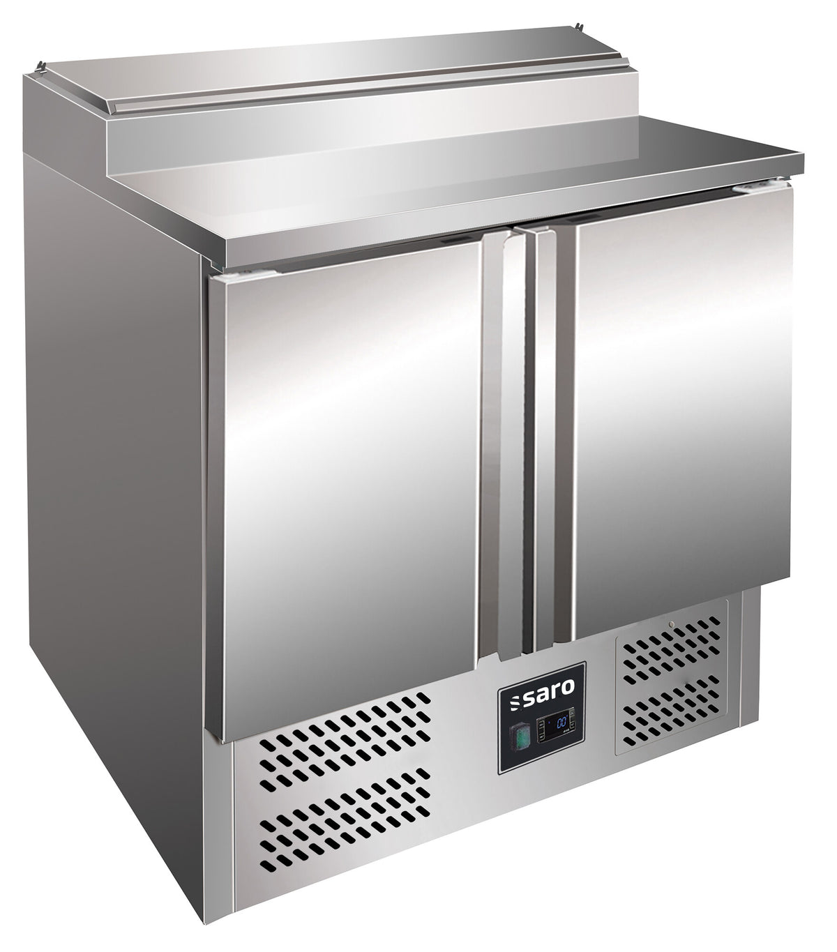 Saro FRAN prep table, two doors, stainless steel