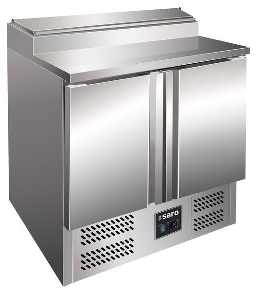 Saro FRAN prep table, two doors, stainless steel