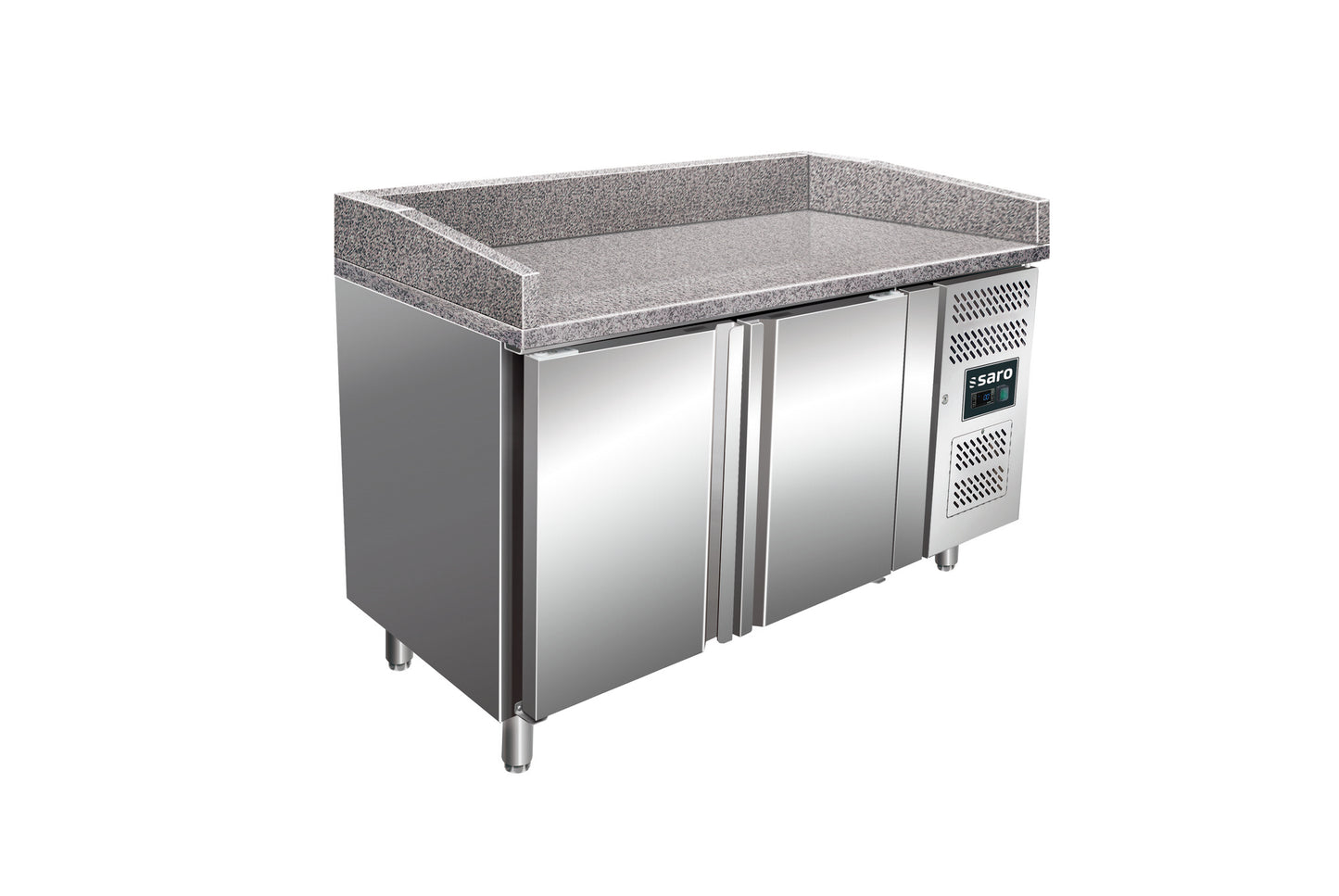 Saro PZ2600TN PRO pizza worktable, stainless steel and granite