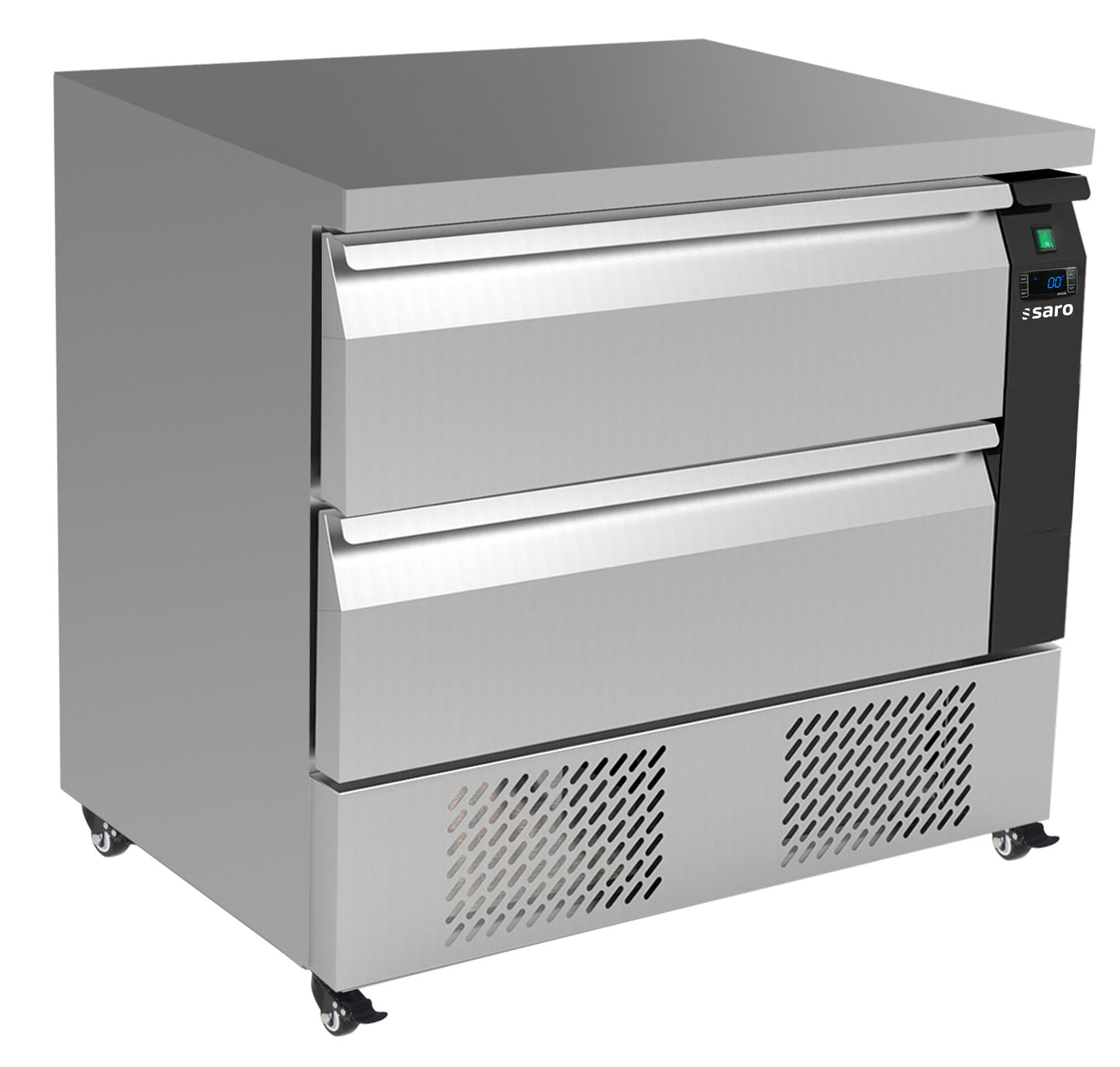 Saro DRAW 3SK refrigerated drawer counter, stainless steel