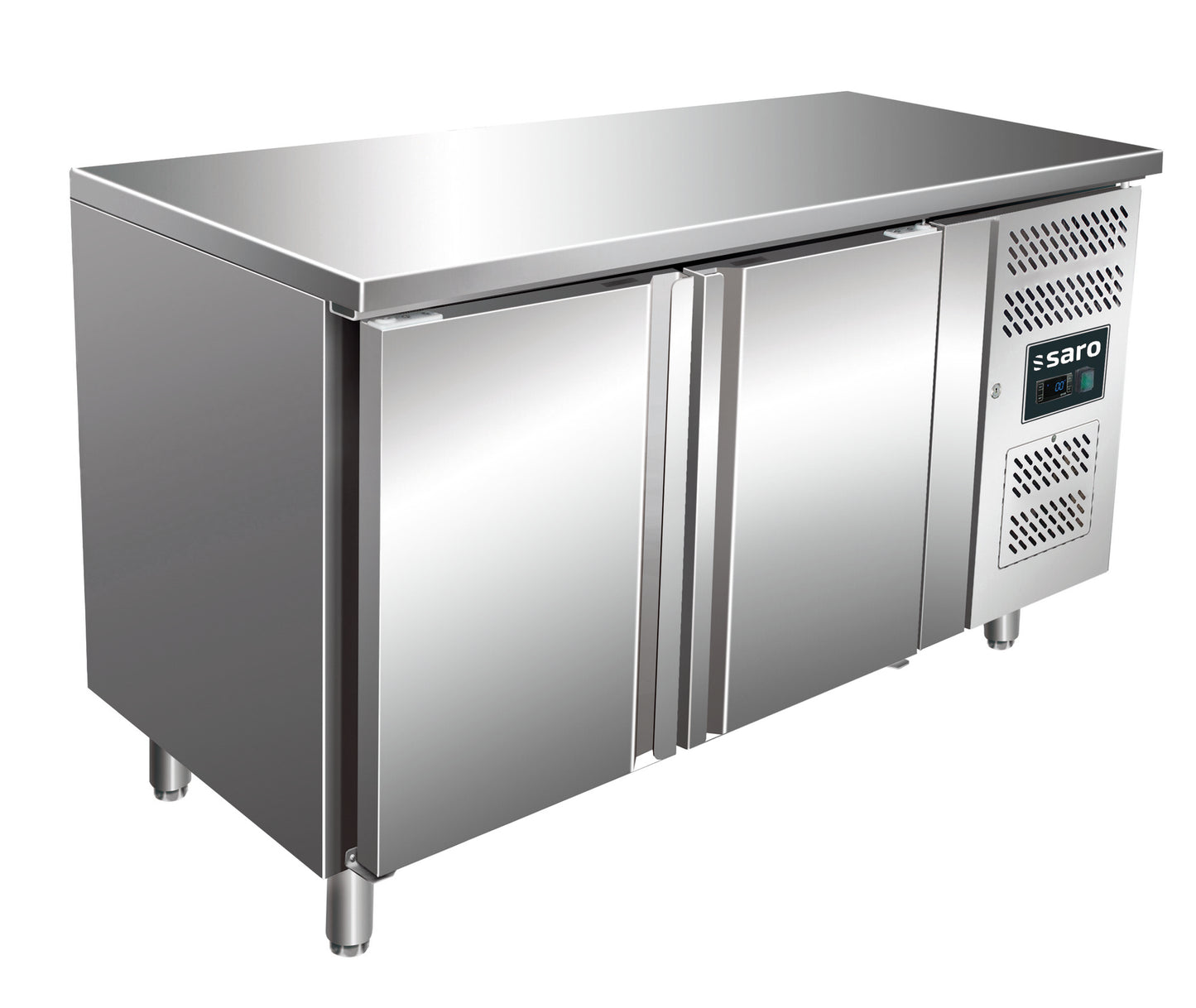 Saro SNACK 2100 TN refrigerated counter, stainless steel