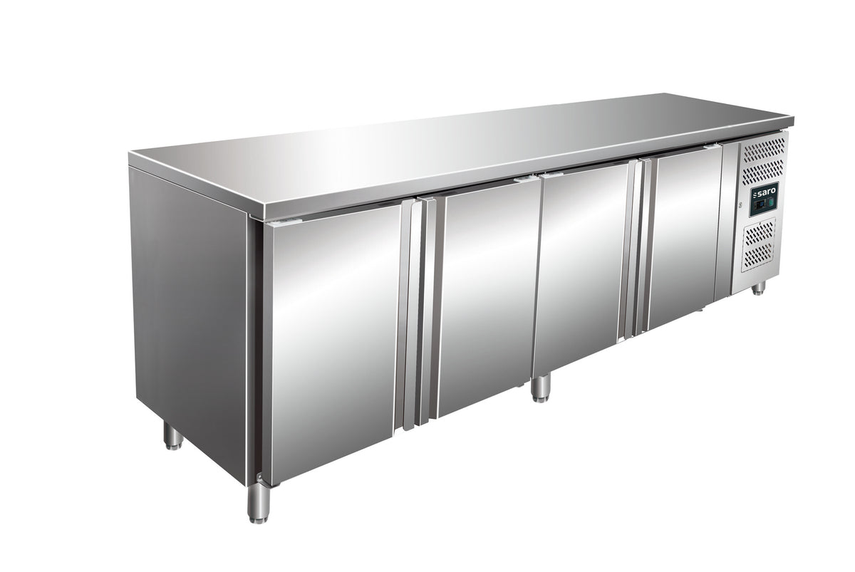 Saro SNACK 4100 TN refrigerated counter, stainless steel