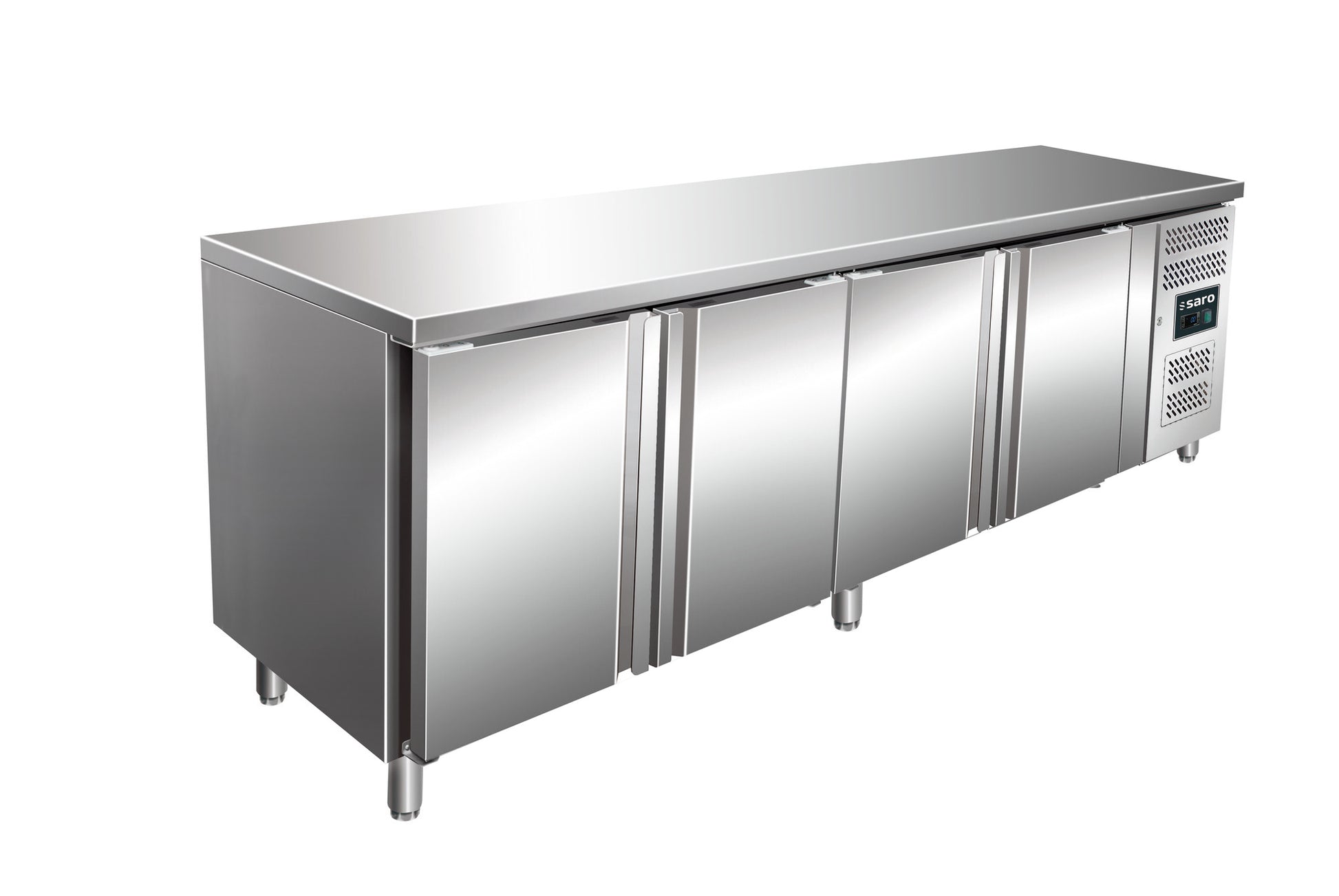 Saro SNACK 4100 TN refrigerated counter, stainless steel