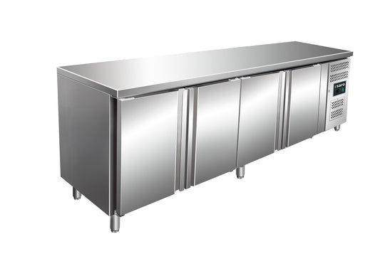 Saro SNACK 4100 TN refrigerated counter, stainless steel