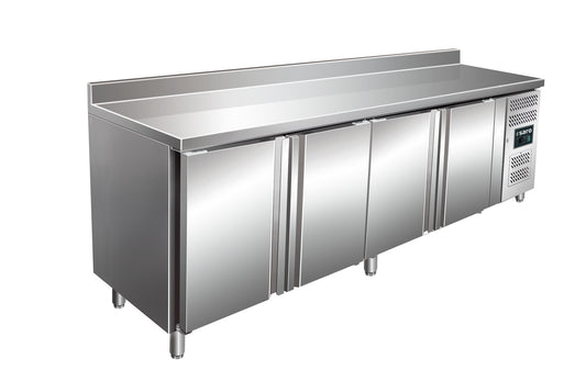 Saro SNACK 4200 TN refrigerated counter, stainless steel