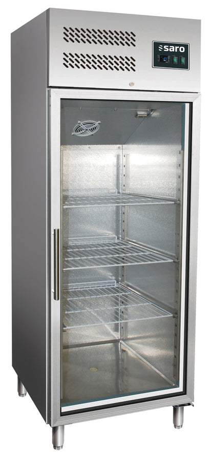 Saro GN 600 TNG refrigerator, glass door