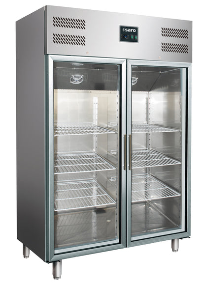 Saro GN 1200 TNG refrigerator, glass doors