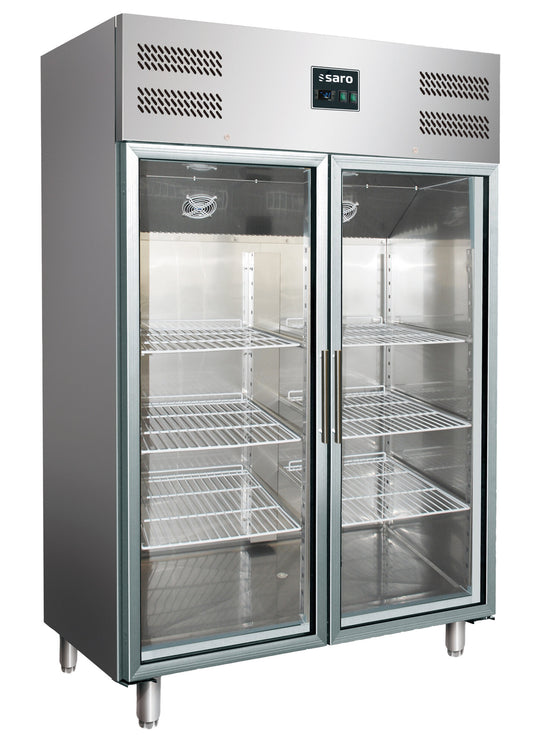 Saro GN 1200 TNG refrigerator, glass doors