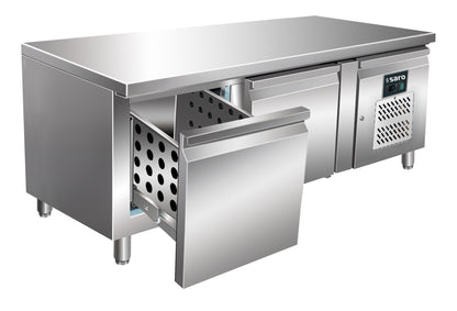 Saro UGN 2100 TN-2S undercounter fridge, stainless steel