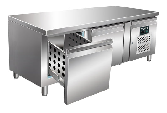 Saro UGN 2100 TN-2S undercounter fridge, stainless steel