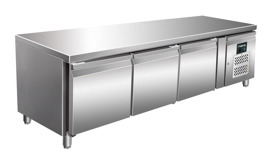 Saro UGN 3100 TN three-door refrigerated counter