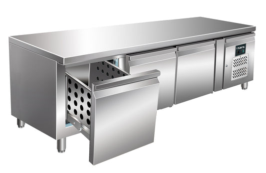 Saro UGN 3100 TN-3S undercounter fridge, stainless steel