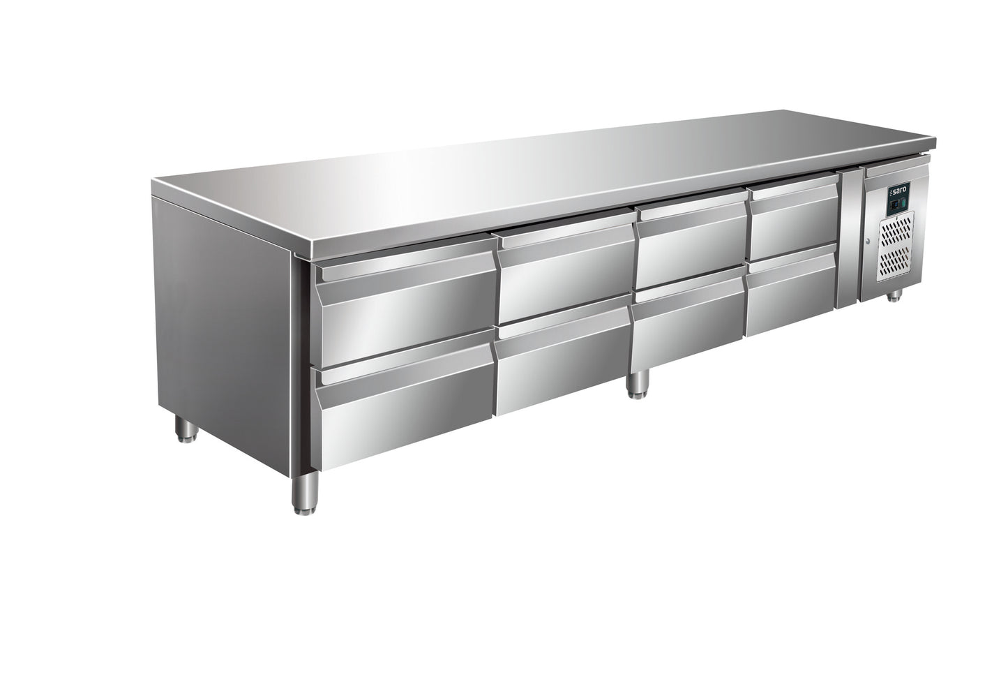 Saro UGN 4180 TN undercounter fridge, stainless steel