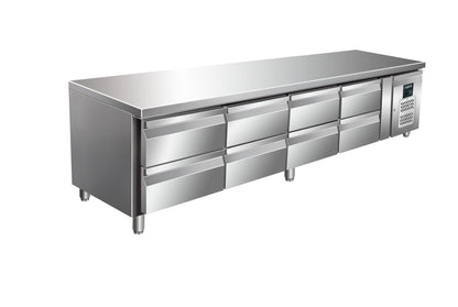 Saro UGN 4180 TN undercounter fridge, stainless steel
