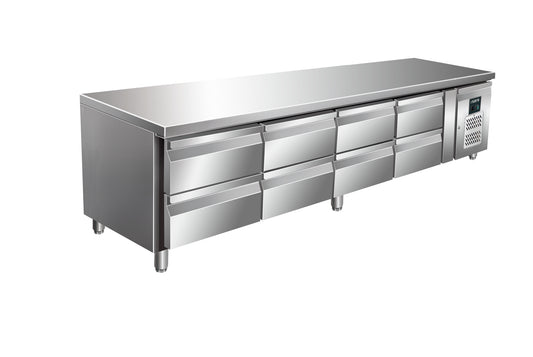 Saro UGN 4180 TN undercounter fridge, stainless steel