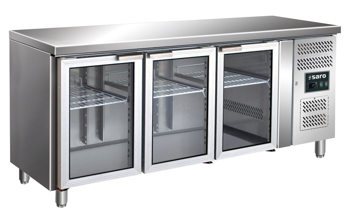 Saro GN 3100 TNG ventilated cooling table, glass doors