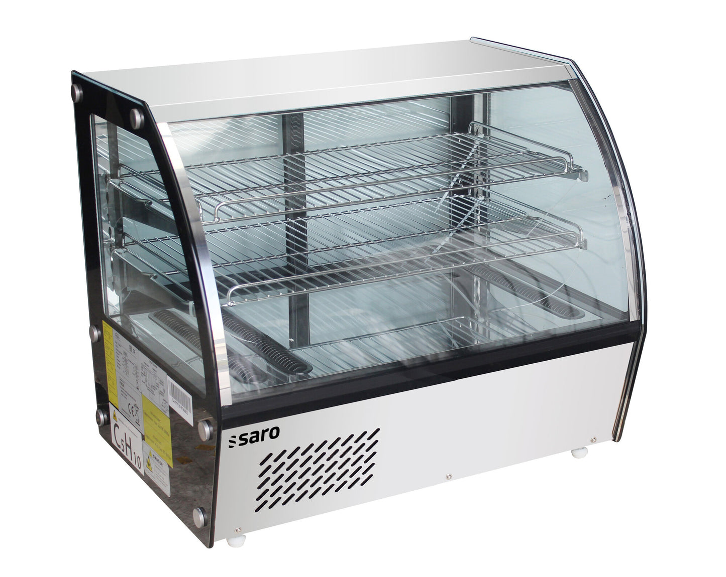 Saro LISETTE 100 refrigerated display, stainless steel