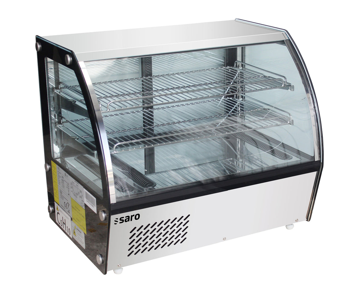 Saro LISETTE 120 refrigerated display, stainless steel