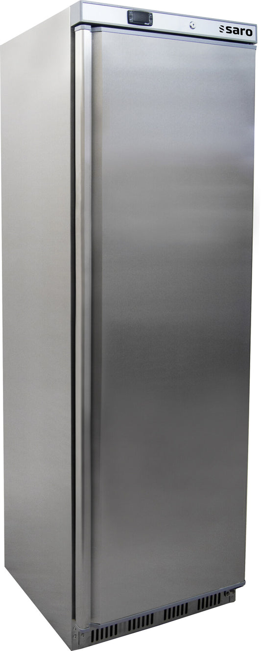 Saro HT 400 S/S upright freezer, stainless steel