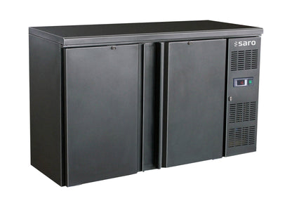 Saro BC 2100 bar cooler, black, 2 doors