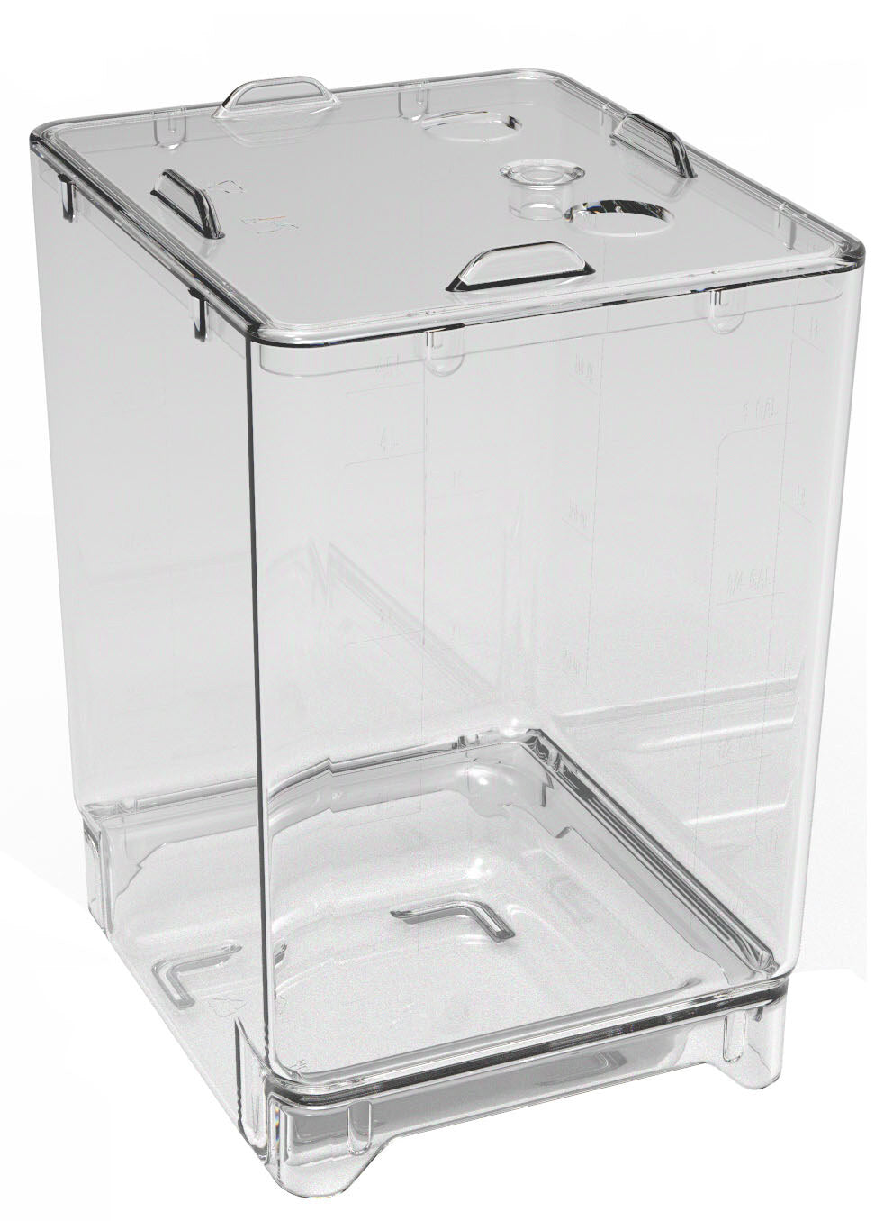 Saro milk container for PAROS, clear Tritan