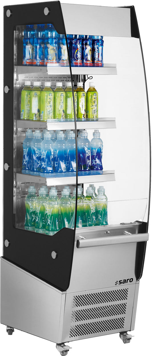 Saro SIMON refrigerated multideck, stainless steel