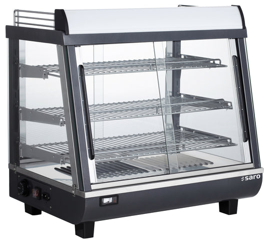 Saro ELIAS heated display, stainless steel