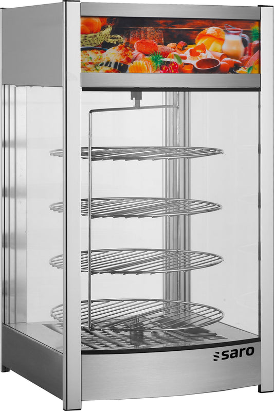 Saro NIKLAS heated display, stainless steel
