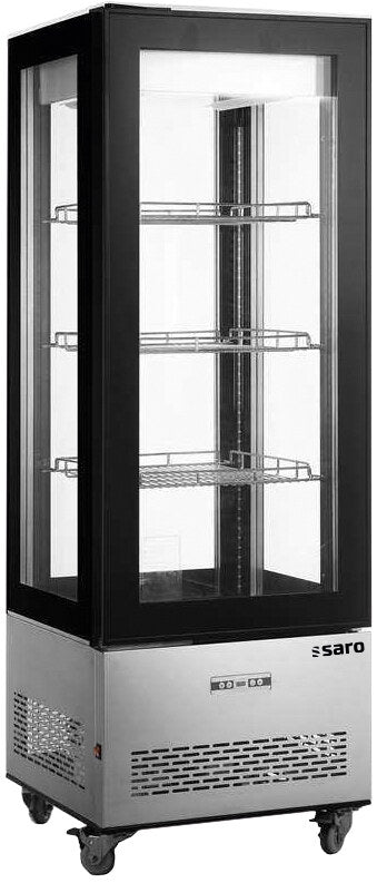 Saro LEONIE refrigerated showcase, stainless steel