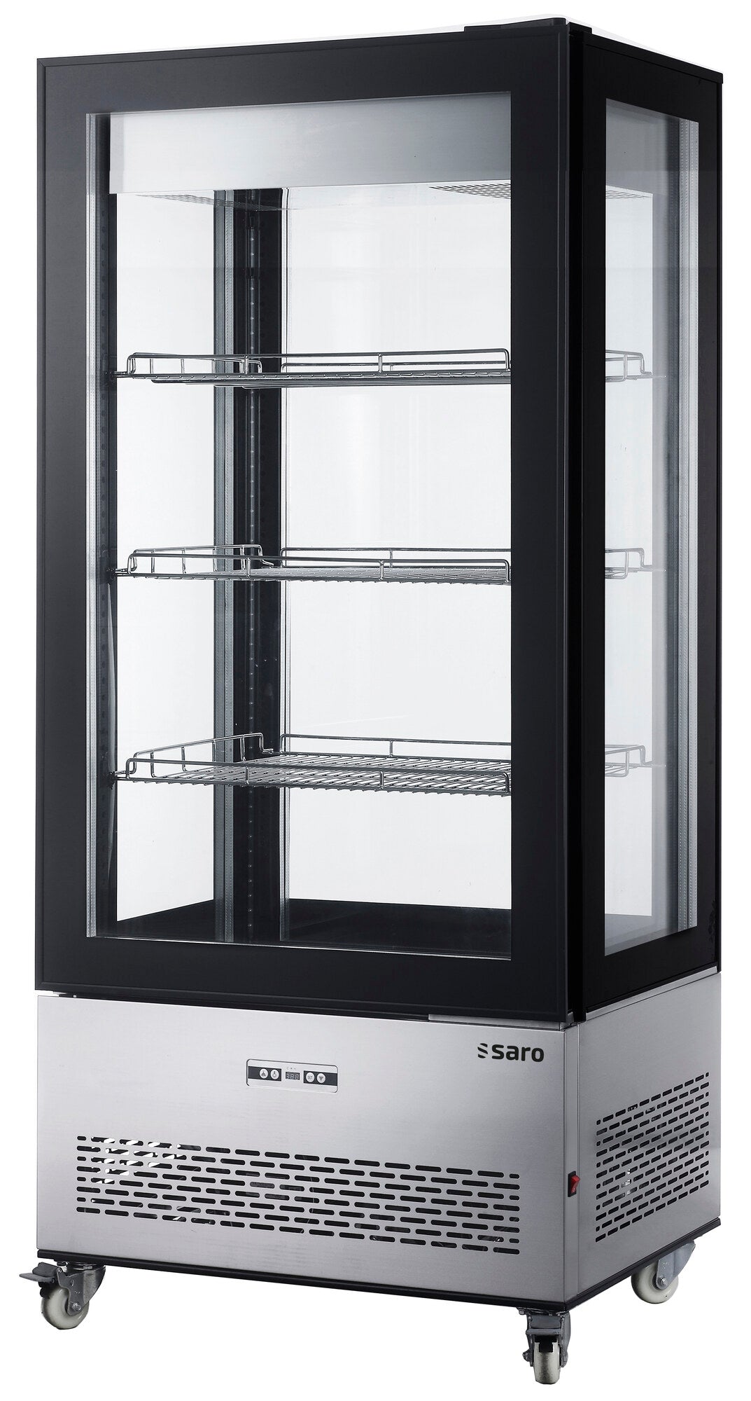 Saro LUCIA display refrigerator, stainless steel