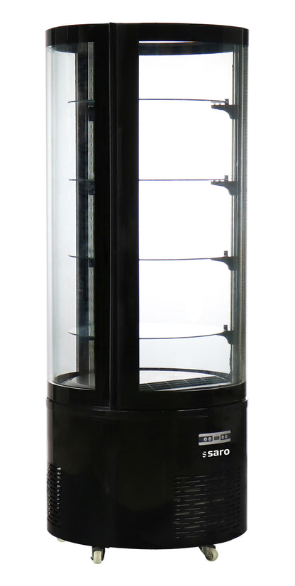 Saro ALESSIA cake display cabinet, black