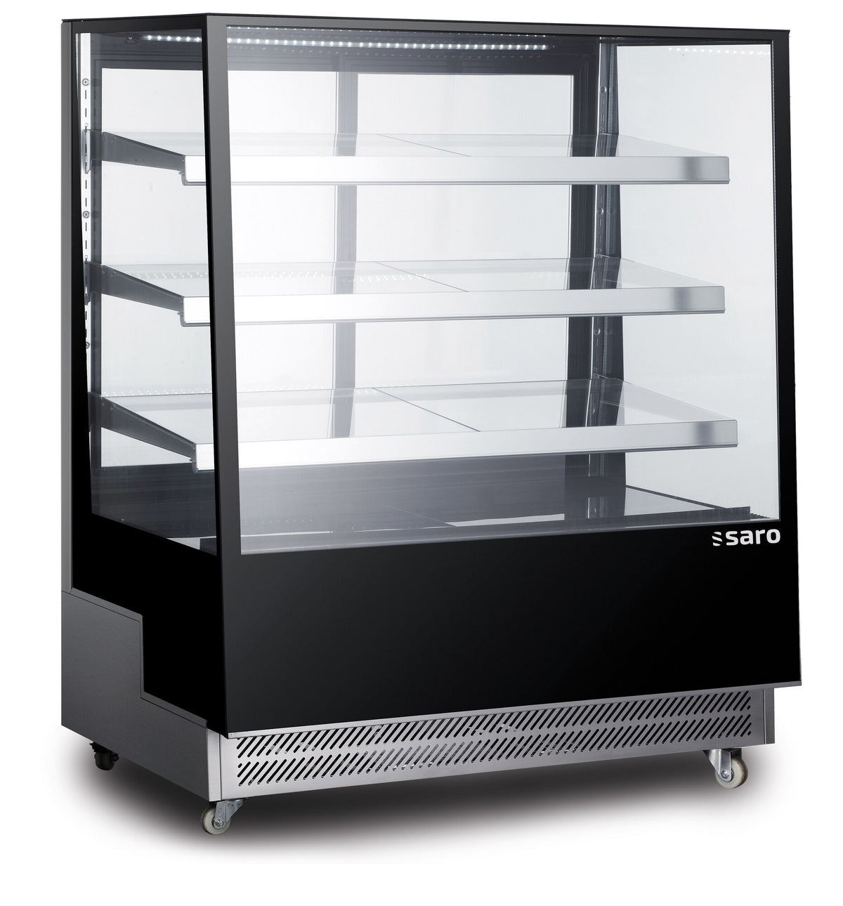 Saro PATRICIA cake display cabinet, stainless steel