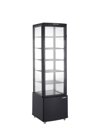 Saro LEO AV display case, black housing
