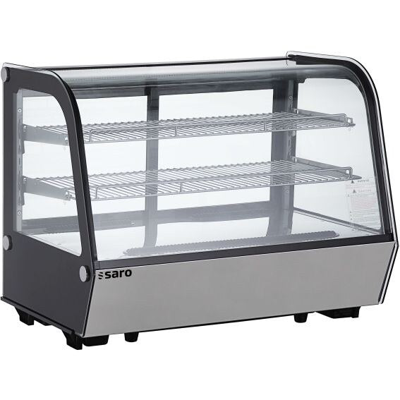 Saro LISBETH 160 countertop display, stainless steel