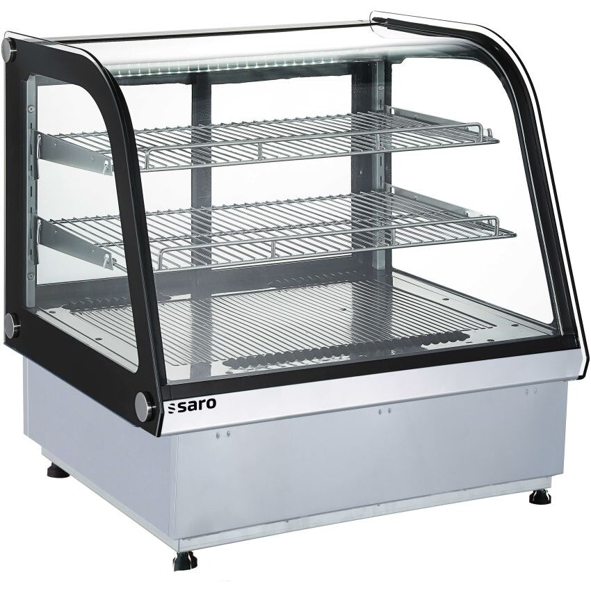 Saro IRENE 120 BI built-in display case, stainless steel