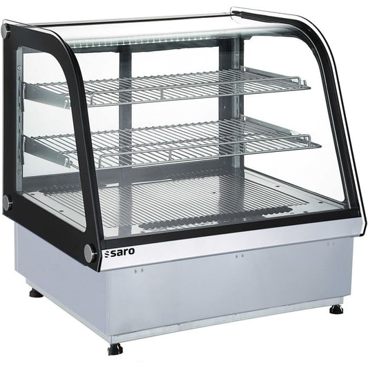 Saro IRENE 120 BI built-in display case, stainless steel