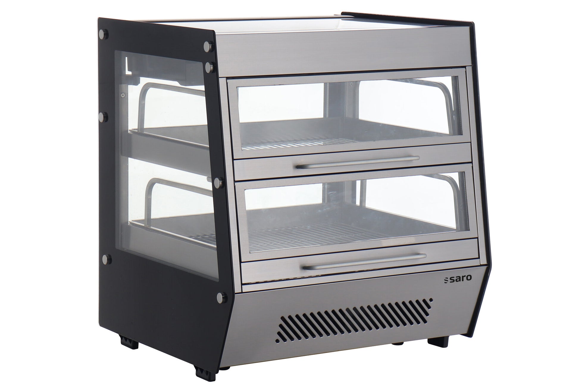 Saro BENNET warming display case, front view