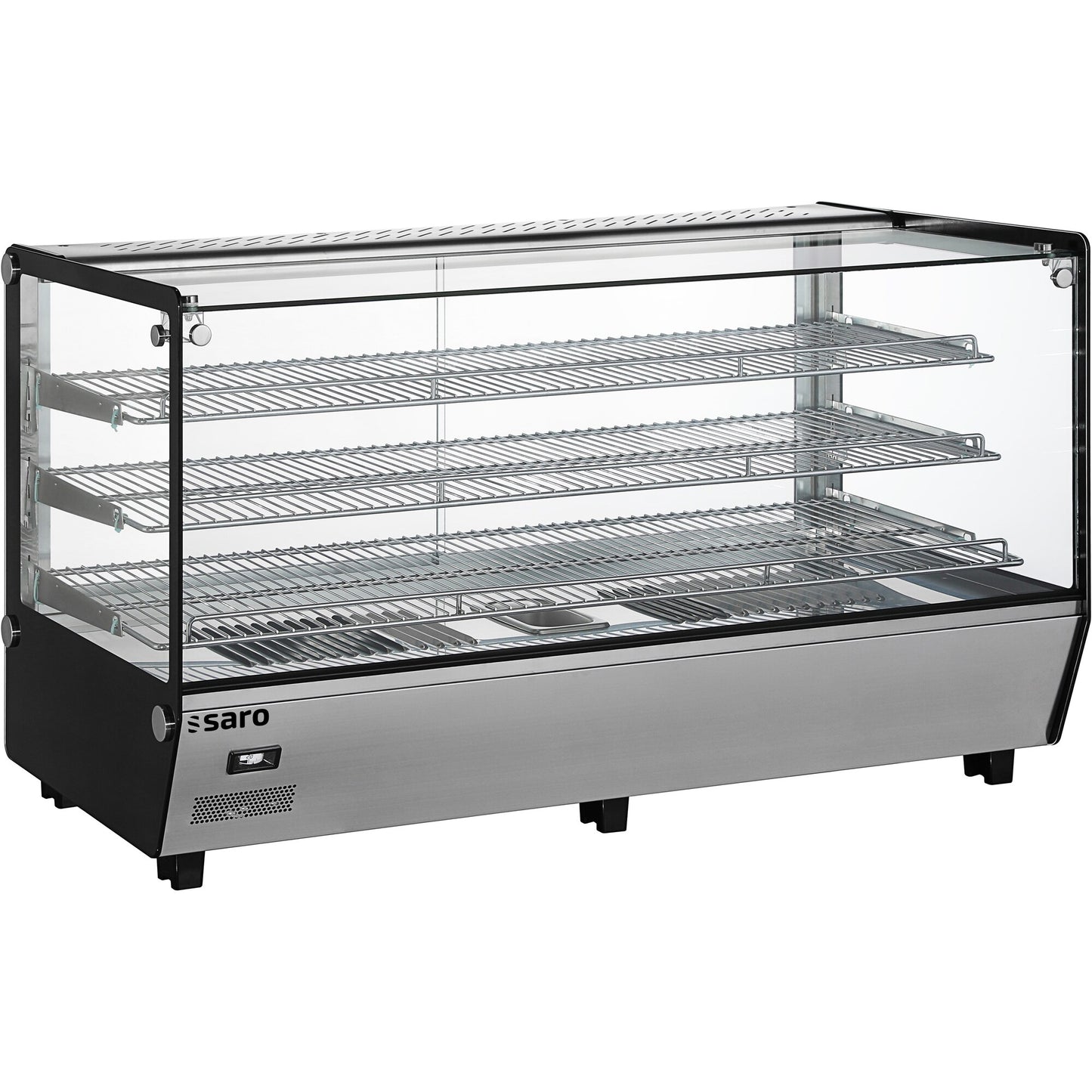 Saro SOFIA 202 warming display case, stainless steel