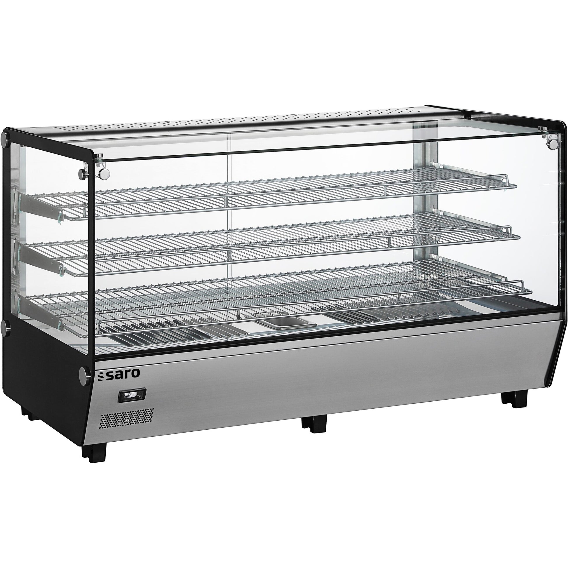 Saro SOFIA 202 warming display case, stainless steel