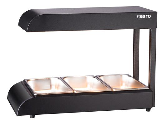 Saro ISLA heat bridge, black steel