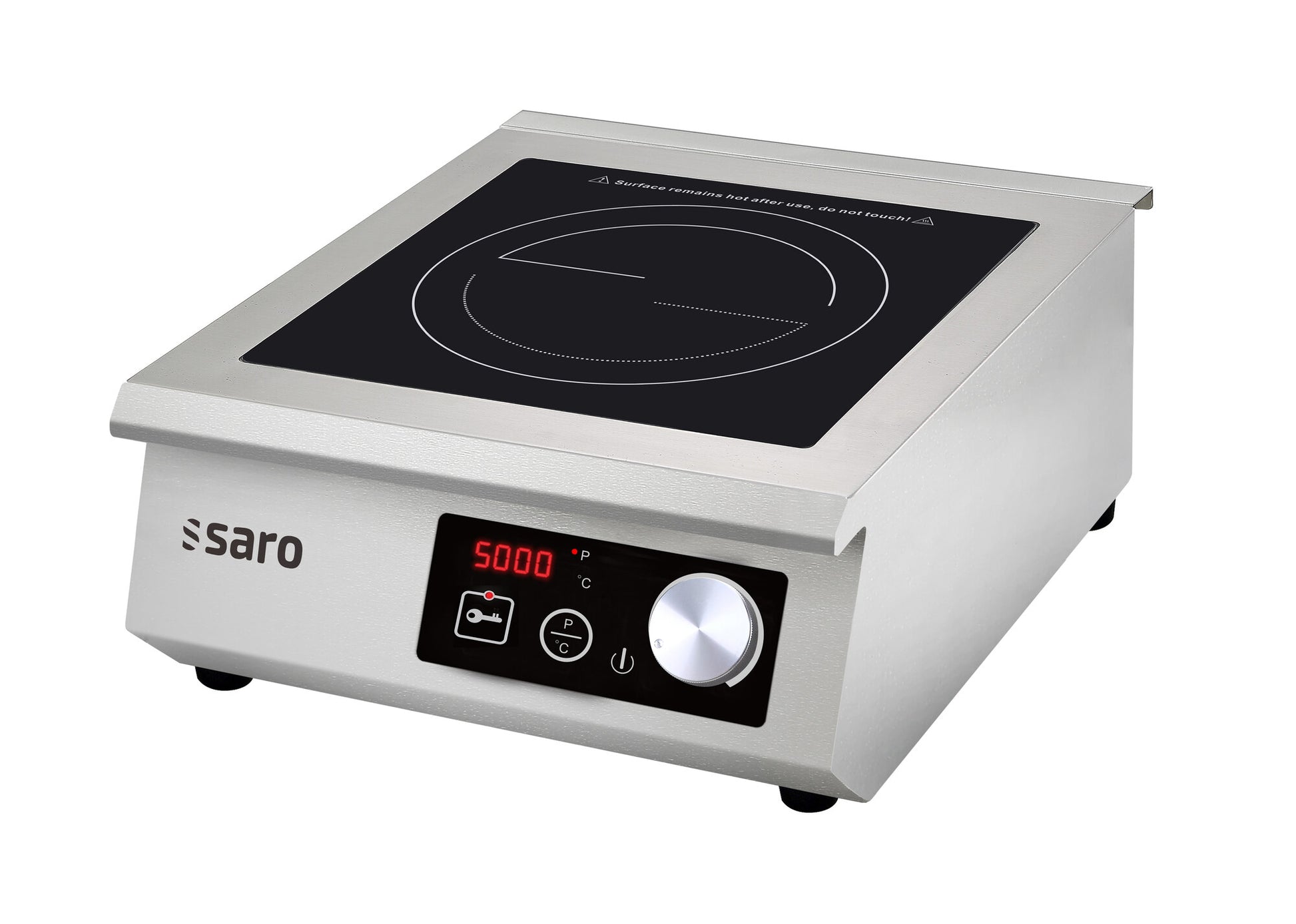 Saro LILLY induction hob, stainless steel